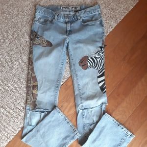 Zoo themed Parasuco Jeans Extreme Fit